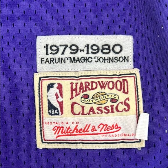 Mitchell & Ness Lakers Purple and Yellow Jersey - Picture 3 of 6